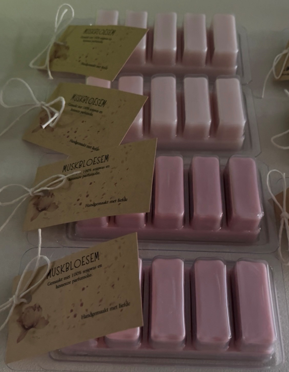Waxmelts in verschillende kleuren